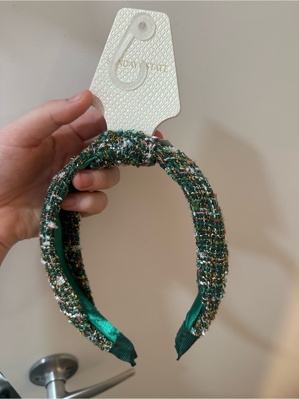 Classy Textured Knot Headband